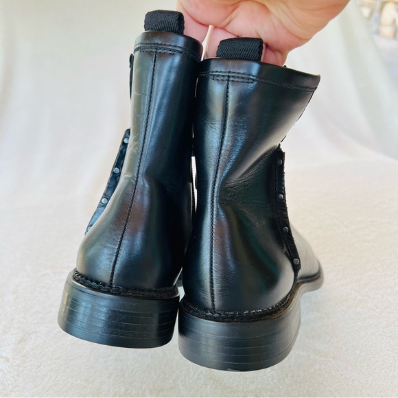 Franco Sarto Black Ankle Boots - Picture 3 of 10